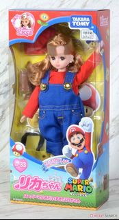 特價 Takara Tomy Licca LD-33 Super Mario Licca 莉卡娃娃 超級瑪利歐 莉卡娃娃 超級瑪利奧 娃娃 著衫公仔