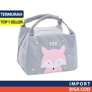 Cute Animal Heat Resistant Lunch Bag / Cute Lunch Bag / Kids Bag - 50bl