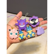 HP GANTUNGAN Keychain pokemon, Gengar, Ghastly, Jigglypuff, Ditto, Munclax