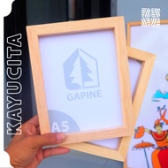 A5 Frame Wooden Frame Wooden Frame