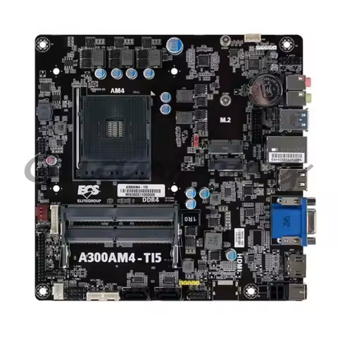 Elite A300AM4-T15 ITX 17 * 17 Mini HTPC Integrated Motherboard Ryzen 2345 Performance Exceeds A320