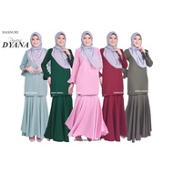 BAJU KURUNG PRINCESS DYANA HASNURI 2021