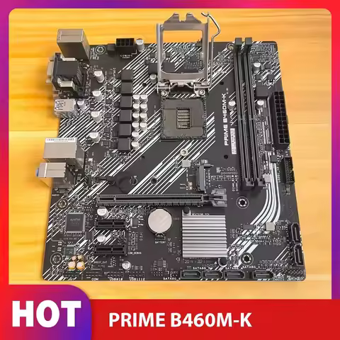 For A-S-U-S Motherboard Support i10 CPU LGA1200 DDR4 PRIME B460M-K