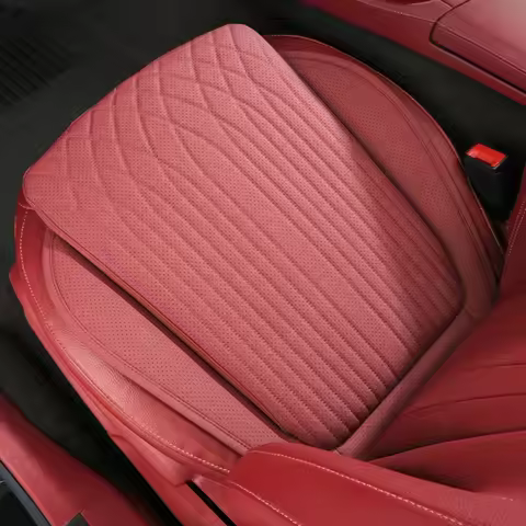 New upgrade Leather Seat Cushion Car Seat Legs Support Extension Soft Seat Cover For BMW F30 F31 F32