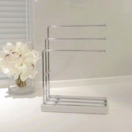 Rag Dry Rack Towel Hanger Storage Shelf Kitchen Supplies Storage Artifact Dishcloth Sponge Household