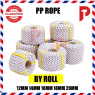 (1ROLL) Nylon PP Rope Polypropylene Tali PP Putih Jaring Tali Kambing Tali Lembu