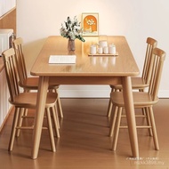 Dining Table Chair Small Apartment Eating Japanese Nordic Household Dining Table Combination Table S
