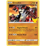 [Binder Condition] Groudon 17 Pokemon Celebrations