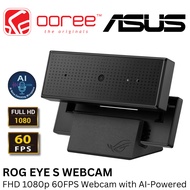 ASUS ROG EYE S FHD 1080P 60 FPS WEBCAM WITH AI-POWERED, NOISE-CANCELING MICROPHONE, BLUE-GLASS FILTE