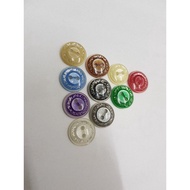 F 136 20L FASHION GLITER CRYSTAL BUTTONS