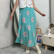 Holy Peony x Frenzy Artemis Pleats Skirt Women's Long Pleated Skirt