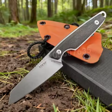 MKM RMJ High Hardness Straight Knife Durable 8Cr13MoV Steel Suitable for Outdoor Tactical Camping ED