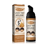 Eelhoe Lace Wig Set Hair Care Mousse Not Harmful To Hair Easy To Color Wig Color Disposable Hair Car