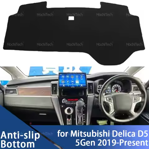 For Mitsubishi Delica D5 D:5 D-5 5Gen 2019-Present Car Dashboard Cover Avoid Light Pad Instrument Pl