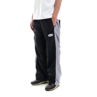 Unbroken Official Shadow Baggy Track Pants Unisex Ash Grey Midnight Black Sport Baggy Pants