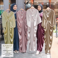 Kanita Kaftan Premium Plain Variation Of Sequin Material Silk Tille By Vente Daily