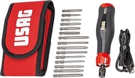Electric Screwdriver in Case with Inserts (16 Pieces) 324 XP/ B16 usag