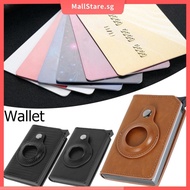 Smart Wallet for Air Tag PU Leather RFID Credit Card Money Holder Men Slim Wallet SHOPSKC6660