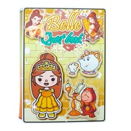 Học liệu bóc dán DIY ngôi nhà búp bê giấy công chúa Tocaboca h30 cho bé sáng tạo