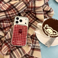G.O.A.T Cute cartoon laser casing Compatible for iPhone 17 pro max iPhone 17 16 15 14 pro max Anti -