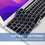 For MacBook Air Ukrainian Cyrillic Alphabet Layout Keyboard Cover Skin Compatible with M4 A3240 M3 A