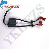Ignition Coil 6B4-85570 For Yamaha Outboard Motor 2T 9.9D 15D 6B3 6B4 New Model 6B4-85570-00 boat en