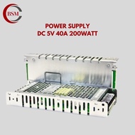 BSM - Power Supply DC 5V 40A 200 Watt