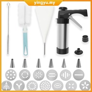 Churro Maker Stainless Steel Churro Press Kit with Mounting Spout for Doughnut Biscuit Cupcake SHOPC
