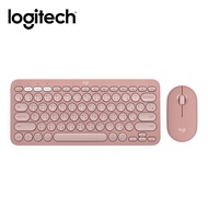 logitech Pebble2 Combo無線藍牙鍵盤滑鼠組/ 玫瑰粉