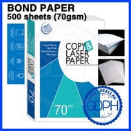 ◩ ◟ ▮ LETTER SIZE (SHORT)COPY & LASER | BOND PAPER | COUPON BOND (500 SHEETS / 1 REAM) 70gsm OFFICE