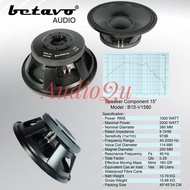 SPEAKER KOMPONEN BETAVO B15 V1580 / B15 V 1580 / B15V1580 15 INCH