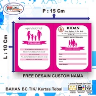 Latest 2-FOLDING CUSTOM MIDWIFE KB ACSEPTOR CARD / KB Card / KB Letter / KB letter card / KB informa