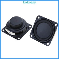 KOK 2Pcs Internal Speakers 40mm 4Ohm 5W Portable Speakers Multimedia Speakers Square Shape Speakers 