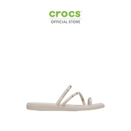 CROCS รองเท้าแตะผู้หญิง MIAMI STUDDED TOE LOOP SANDAL รุ่น 211447-0LL - ALMOND TINT