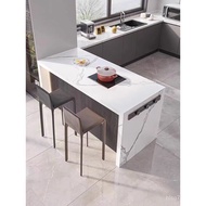 Household Separate Cabinet Bar Bar Table Dining Table Marble Island Table Island Taichung Island Tab