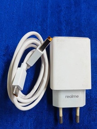 CHARGER REALME 10 WATT SUPPORT FAST CHARGING ORIGINAL 100% BEKAS COPOTAN HP FOR REALME 2 3 5i 5S PRO