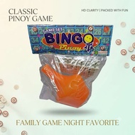 LINLAN Traditional Bingo Lotto Lottery Family Bingo Game Set -Cards Counters Party Bingo Game