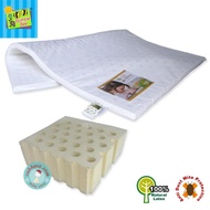 Bumble Bee Baby Playpen Latex Mattress with Fitted Crib Sheet