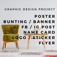 Professional Graphic Design Service ( Poster design, menu design, banner design, logo design, packag