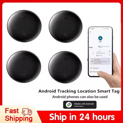 Bluetooth GPS Tracker for Android Devices Smart Tag Work With Google Find My App Key Finder Pet Smar