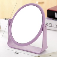 IMLUCKY | Gương trang điểm cầm tay đơn giản hai mặt xoay được Gương trang điểm bàn để bàn du lịch Gư