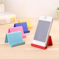 Universal Plastic Phone Stand For Smartphone Candy Color Cell Phone Holder Universal Plastic Phone Stand Smartphone Stand Phone Holder Tempat Letak Handphone