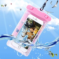 Cartoon Waterproof Phone Cover Case Bag Sealed Swim Handphone Bag