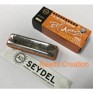 Harmonica Seydel Blues Session Steel. Made in Germany