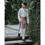 Baju Melayu Magnificent 3.0 Off White by Elrah Exclusive