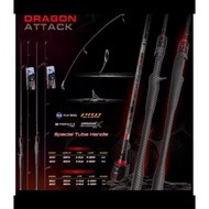 Elito nine dragon attack spinning rod 180 15lbs-16lbs fujiRing