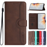 Solid-Colored Flip Case for Samsung Galaxy S26 S25 Edge S24 S23 FE F06 Plus Ultra 5G Matte Wallet Ca