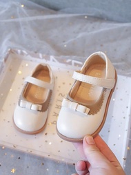 🔥Girl's Shoes Small Leather Shoes 2024 Spring and Autumn New Children's Soft-soled Single-layer Shoe