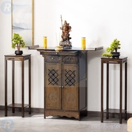 New Chinese Style Console Zen Foyer Doorway Table Altar Modern Minimalist Living Room a Long Narrow Table Side View Table Entrance Cabinet XEHE