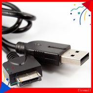 [FM] 2 in 1 Black USB Data Transfer Sync Charger Cable for PS Vita PSVita PSV